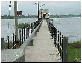 Approach Bridge to the Jackwell Pump House